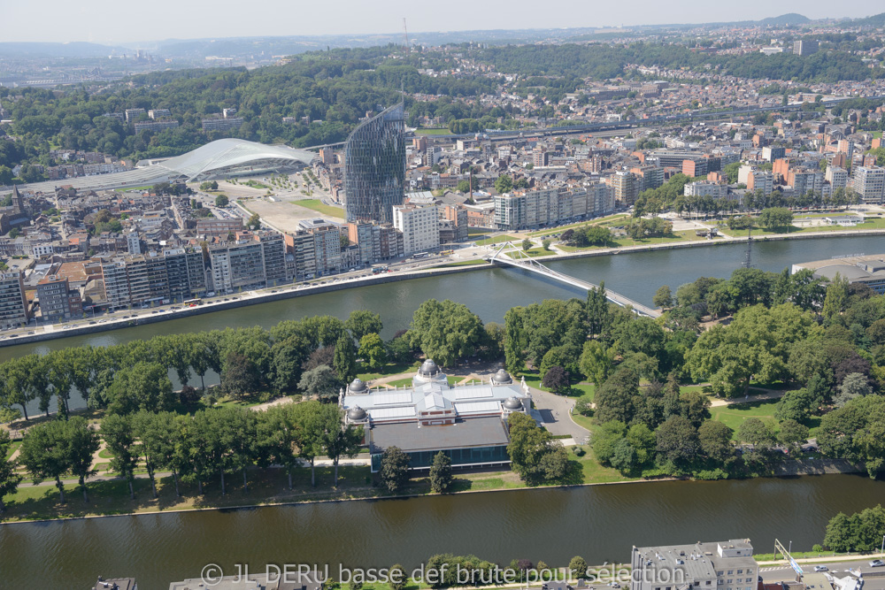 Liège - passerelle sur la Meuse